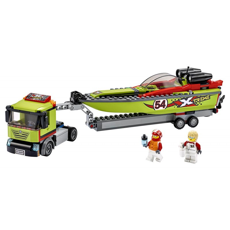 Lego City Great Vehicles Μεταφορικό Αγωνιστικού Σκάφους 60254