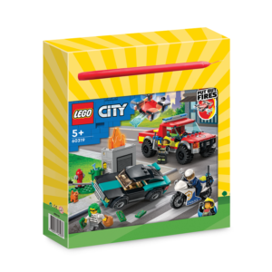Λαμπάδες LEGO City Fire Πυροσβεστική Διάσωση & Αστυνομική Καταδίωξη 60319