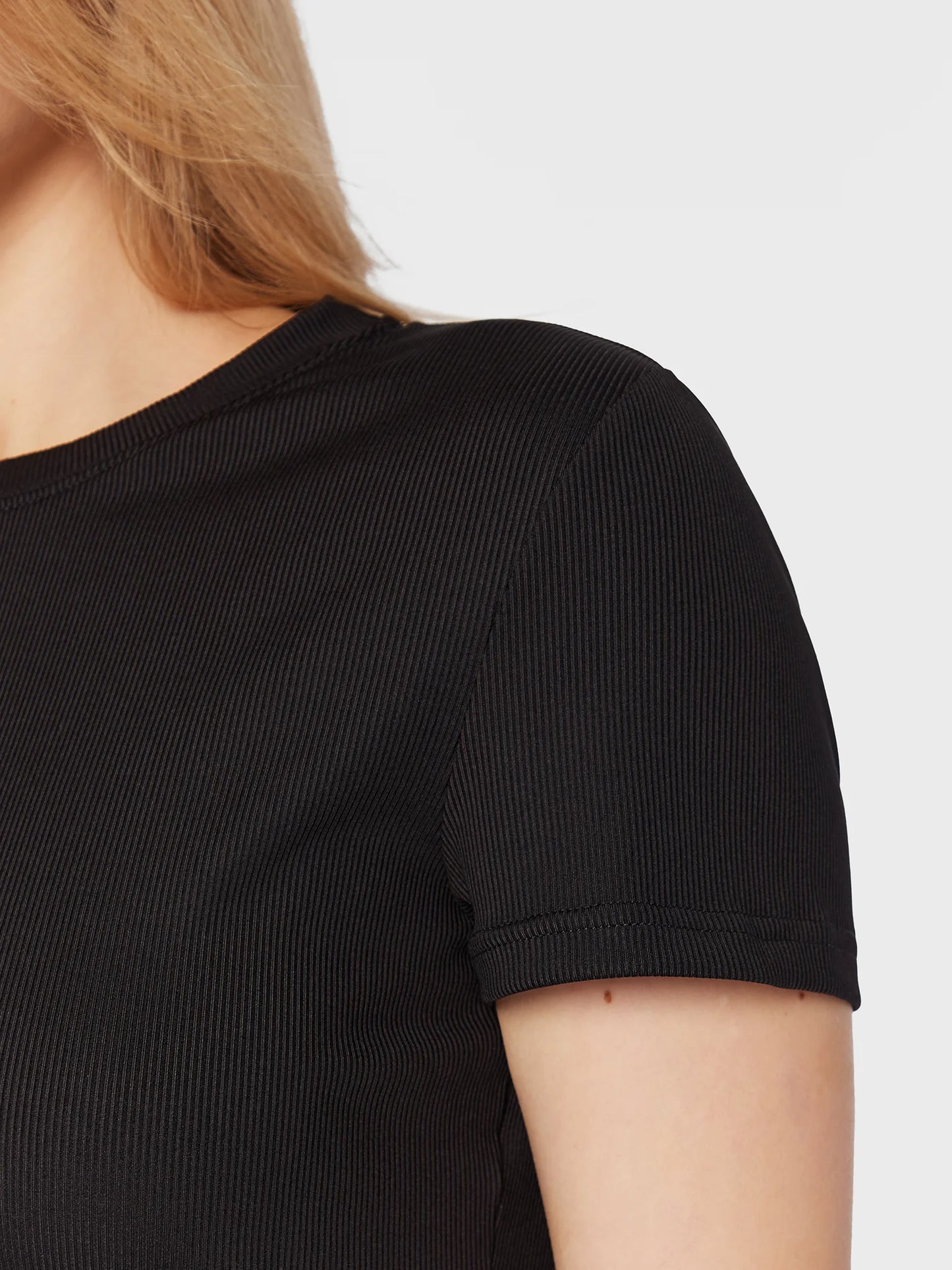 Calvin Klein Mini All Day Φόρεμα Κοντομάνικο Μαύρο