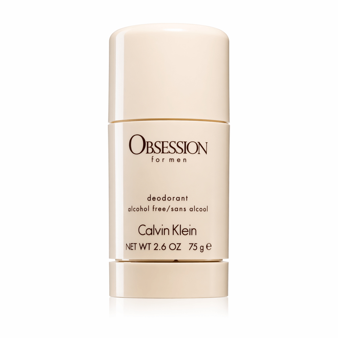 Calvin Klein | Obsession for Men | Alcohol Free Deodorant Stick 75g | Long-Lasting Fresh Protection | CKOBMDS75