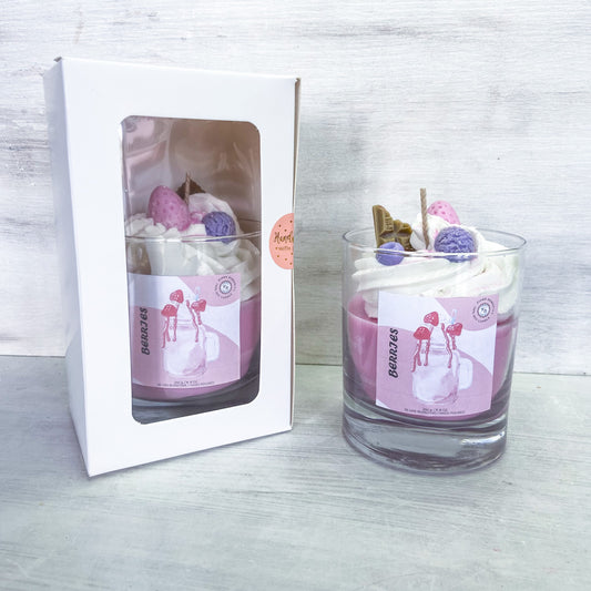 Berries Milkshake Candle