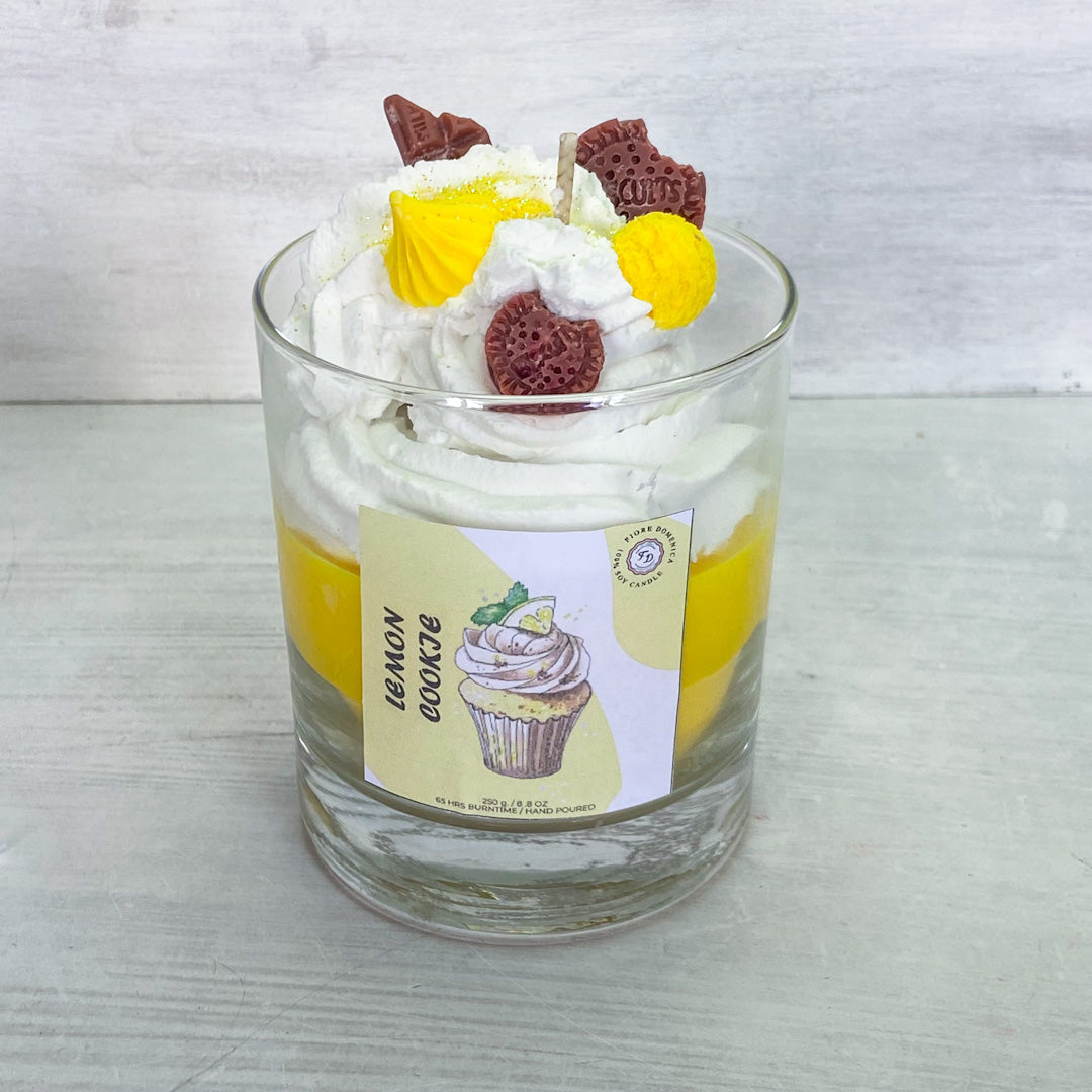 Lemon Cookie Milkshake Candle