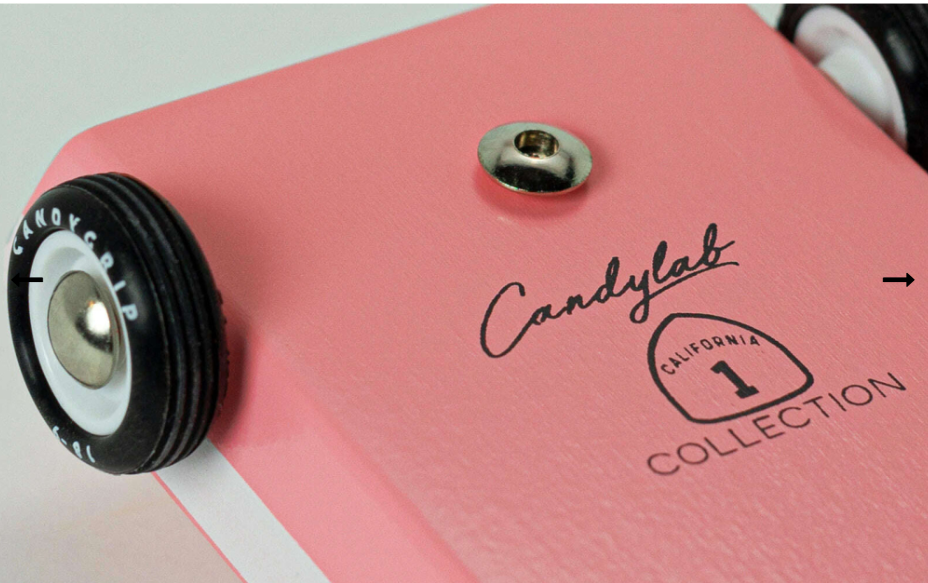 Candylab Americana Ξύλινο Αυτοκίνητο Pink Cruiser (Ροζ-Λευκό)  BG-6-2622