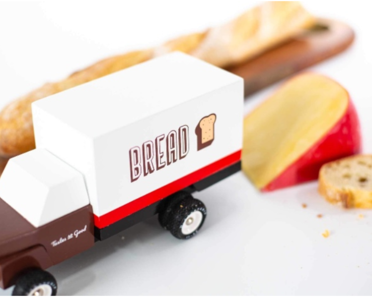CandyLab Americana Ξύλινο Όχημα "Του φούρναρη" Bread Truck  CL0002