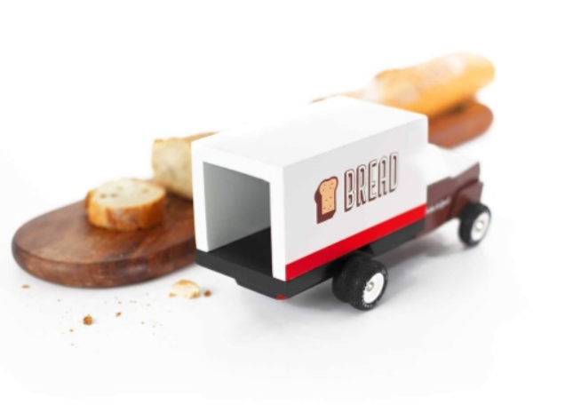 CandyLab Americana Ξύλινο Όχημα "Του φούρναρη" Bread Truck  CL0002