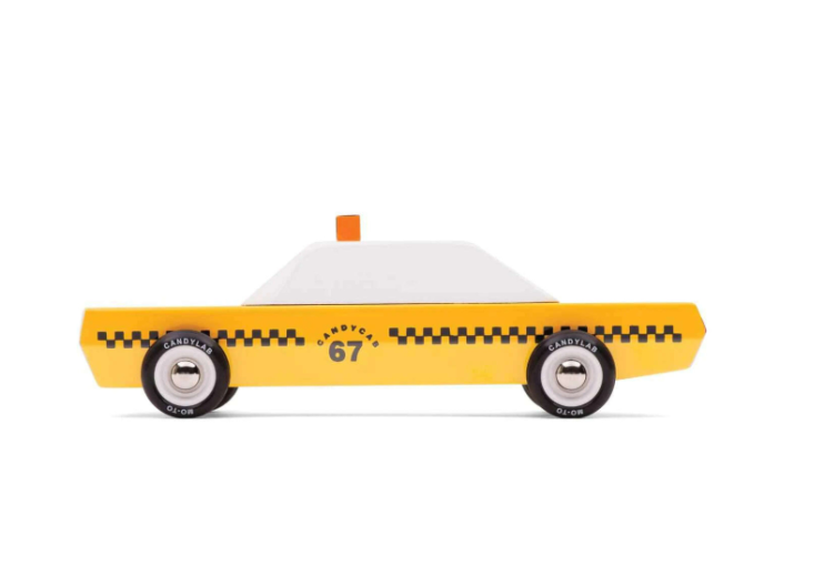 Candylab Americana Ξύλινο Ταξί Candycab (Κίτρινο) BG-6-2717