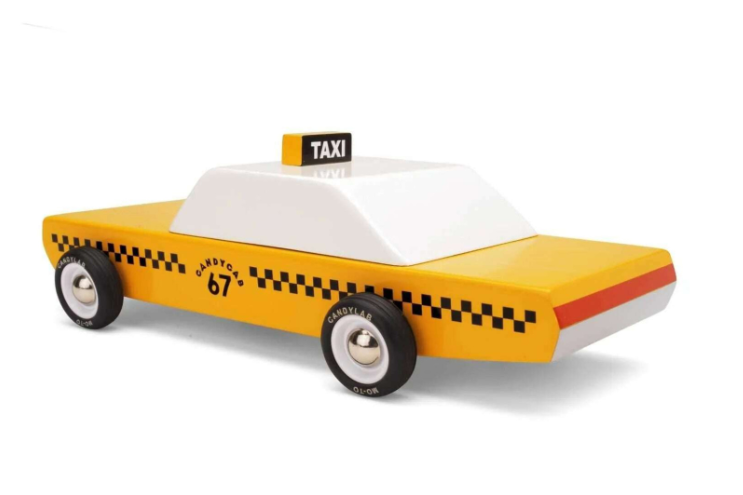 Candylab Americana Ξύλινο Ταξί Candycab (Κίτρινο) BG-6-2717