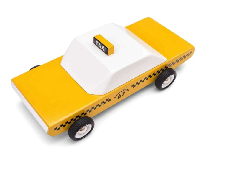 Candylab Americana Ξύλινο Ταξί Candycab (Κίτρινο) BG-6-2717