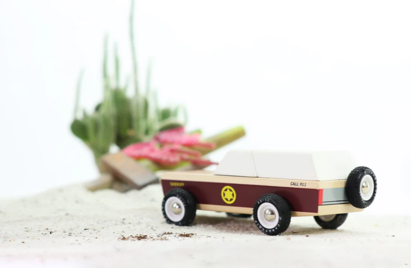 CandyLab Candycar Ξύλινο Sheriff Truck MB02983