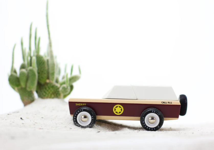 CandyLab Candycar Ξύλινο Sheriff Truck MB02983