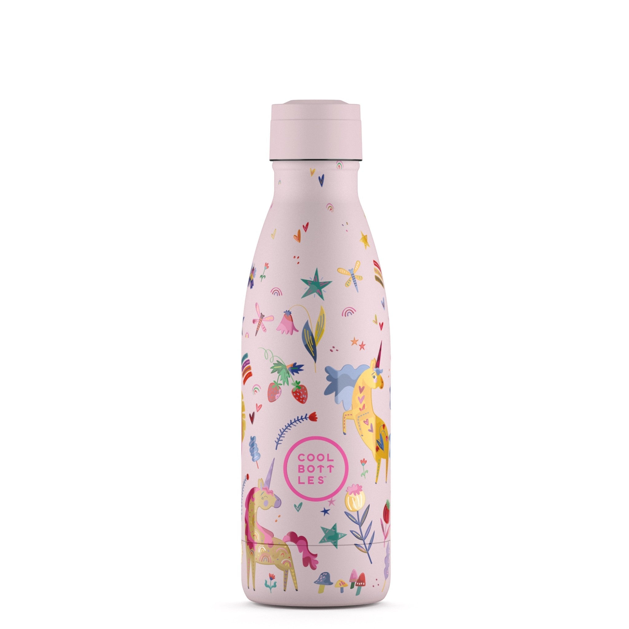 COOL BOTTLES. Ανοξείδωτο μπουκάλι Αστείοι Μονόκεροι 350ml