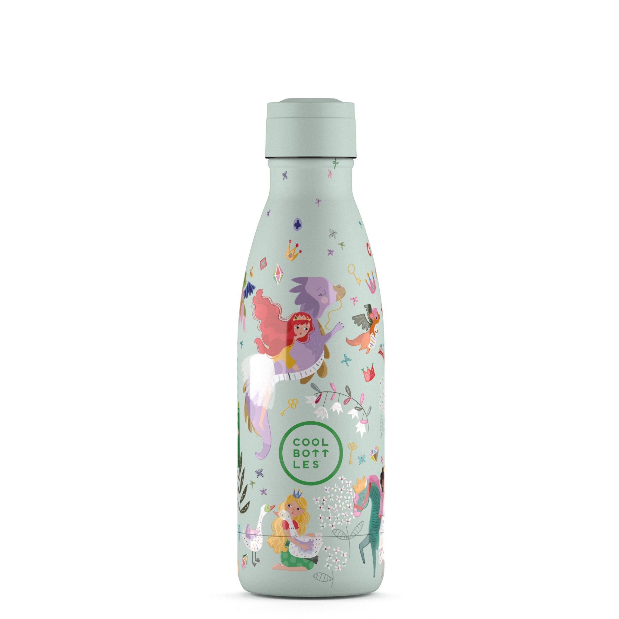 COOL BOTTLES. Ανοξείδωτο μπουκάλι Πριγκίπισσες 350ml