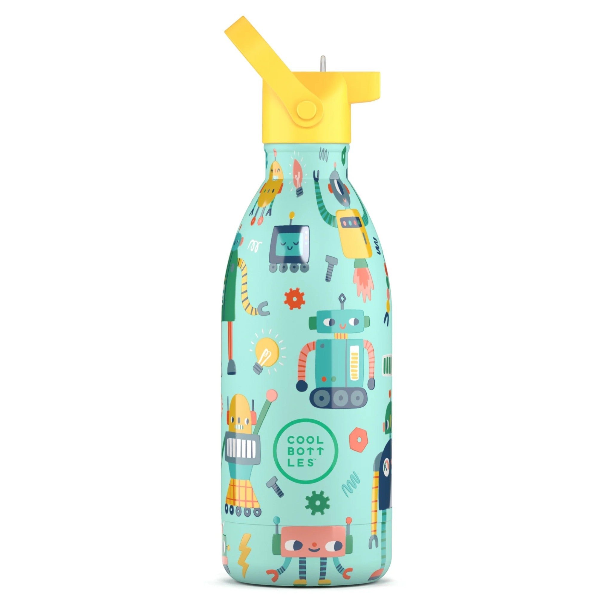 COOL BOTTLES. Ανοξείδωτο παιδικό μπουκάλι Short Circuit 500ml