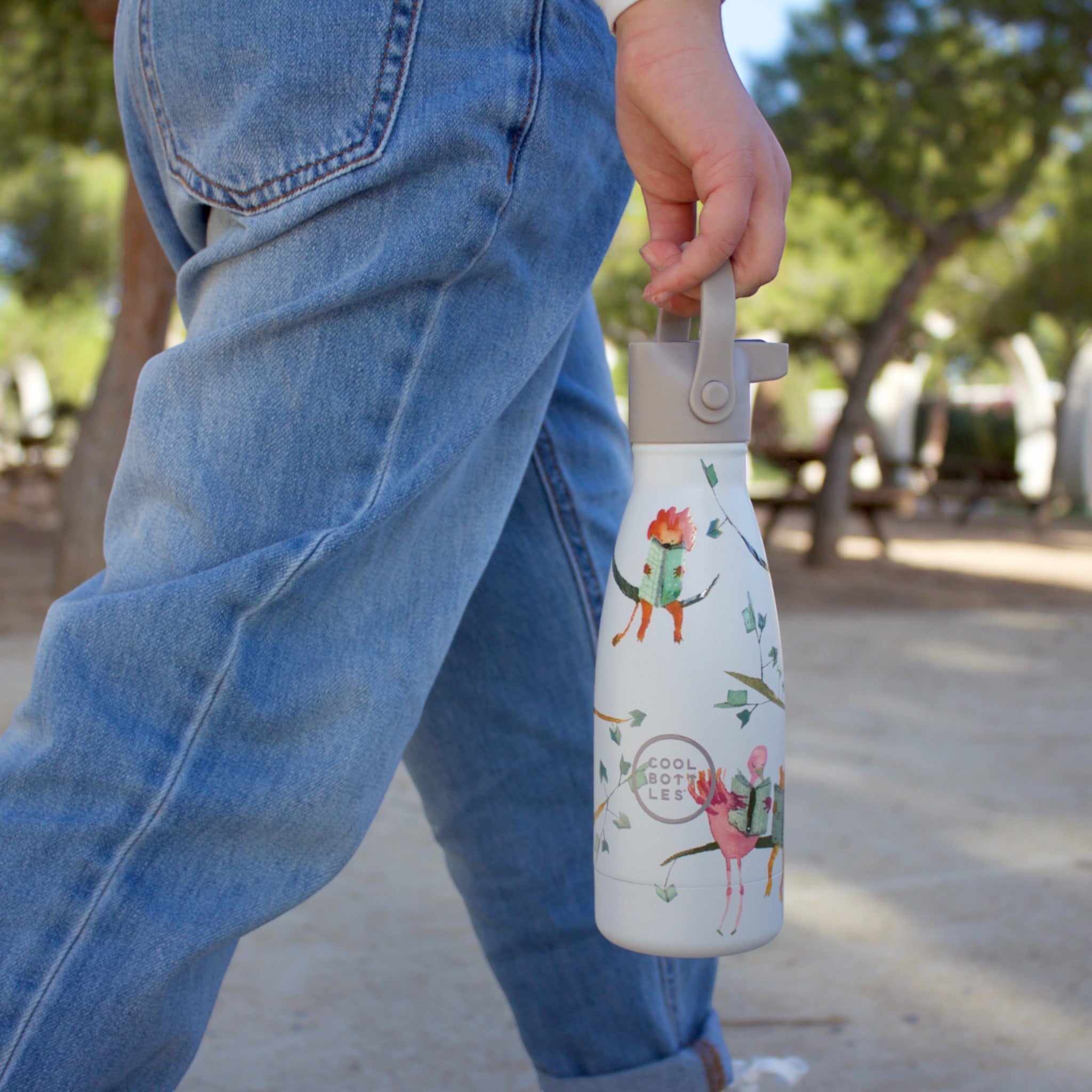 COOL BOTTLES. Ανοξείδωτο μπουκάλι Εξερευνητές 350ml