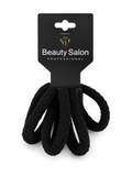 Beauty Salon Professional – Μαύρα Λαστιχάκια Μαλλιών