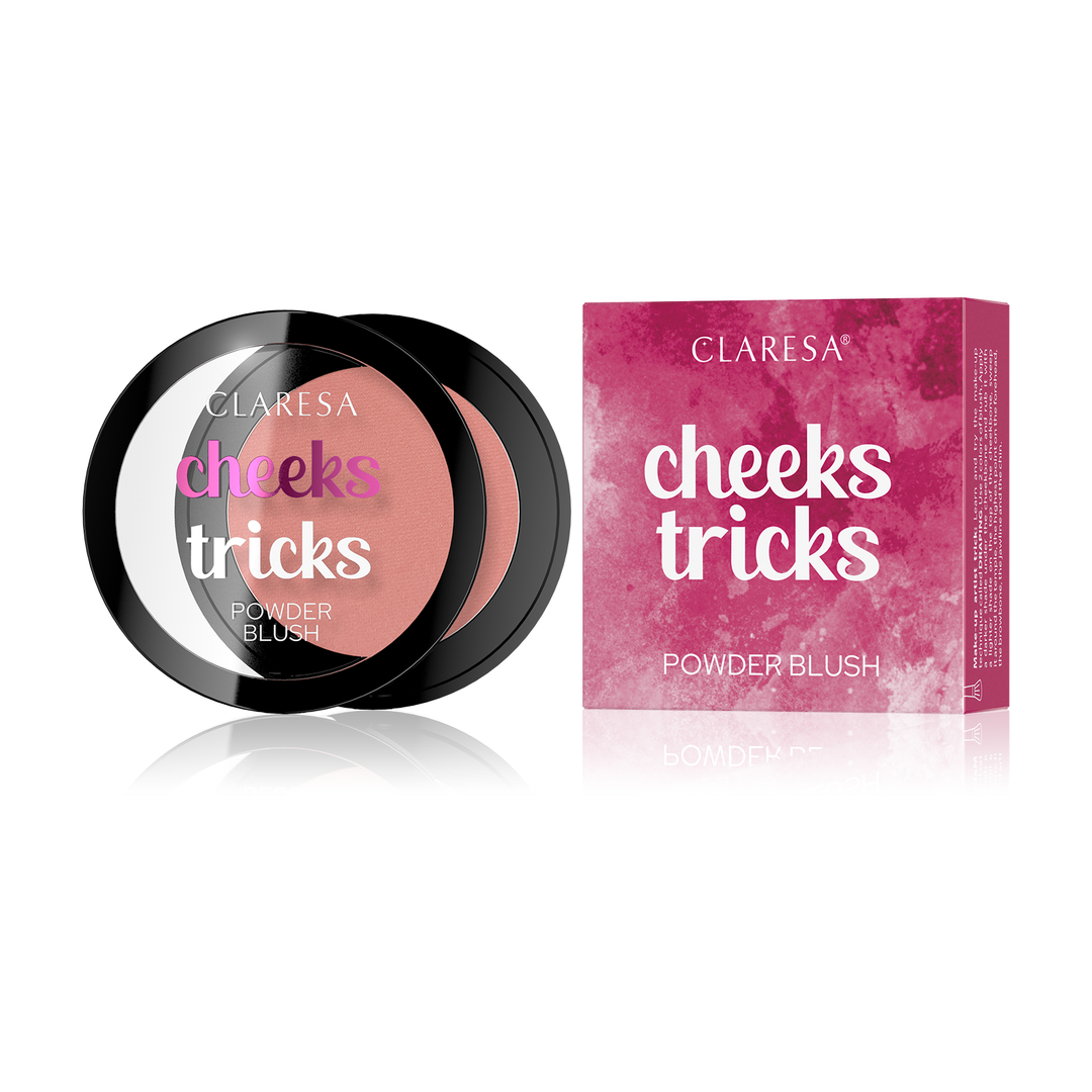 Claresa | CHEEKS TRICKS Powder Blush No 01 Charm (4g) | CPBCT01