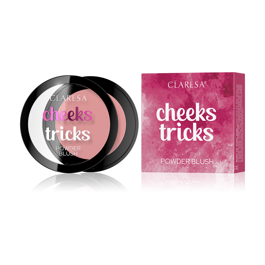Claresa | CHEEKS TRICKS Powder Blush No 02 Wonder (4g) | CPBCT02