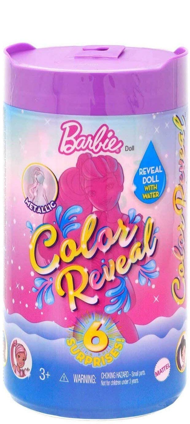 BARBIE – CHELSEA COLOR REVEAL – SHIMMER SERIES (5 ΣΧΕΔΙΑ) GTT23