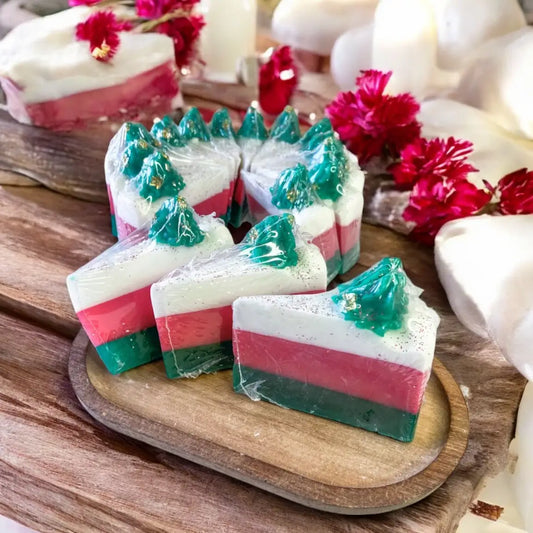 Christmas Soap Cake