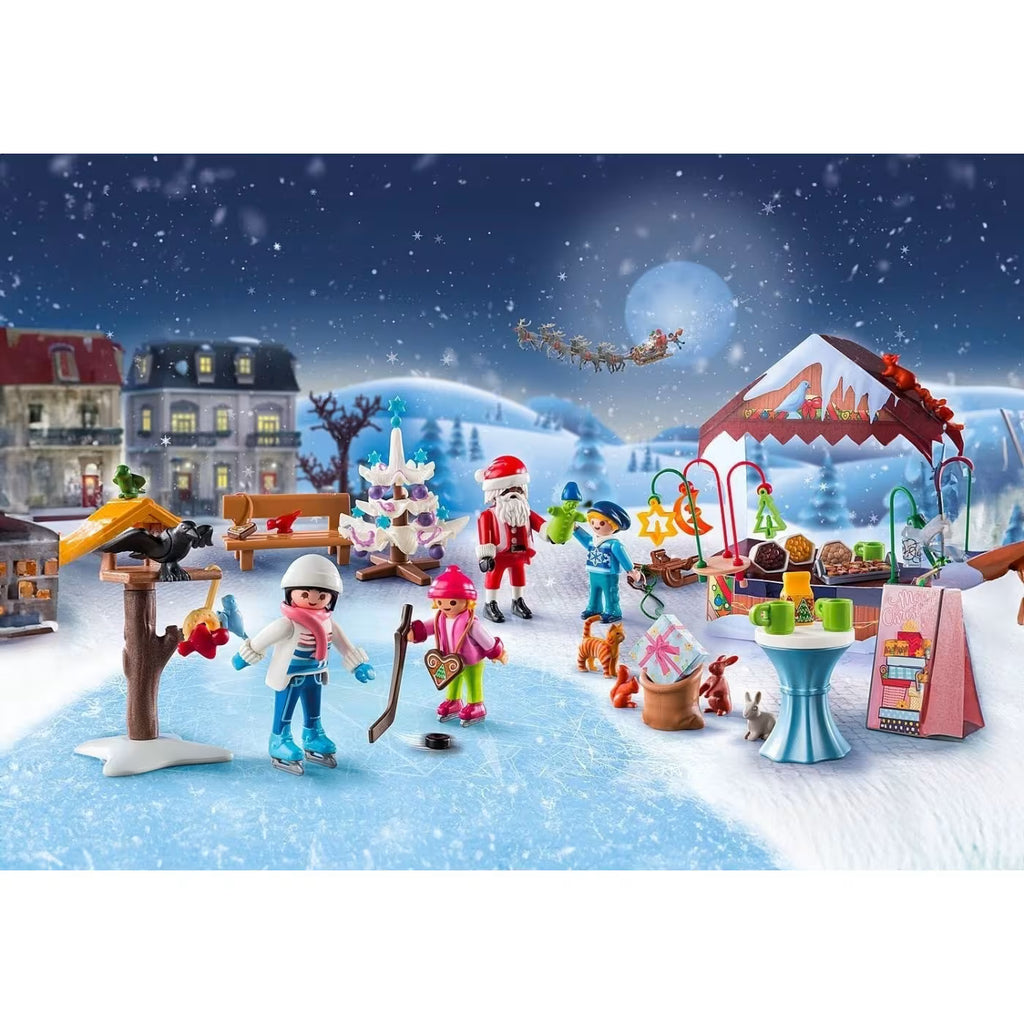 Playmobil Χριστουγεννιάτικο Ημερολόγιο Χριστουγεννιάτικη Αγορά 71472