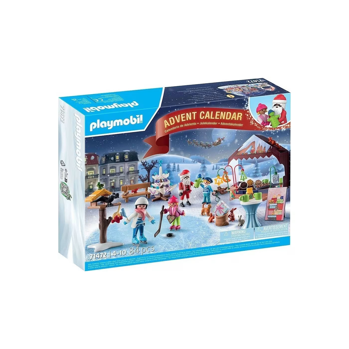 Playmobil Χριστουγεννιάτικο Ημερολόγιο Χριστουγεννιάτικη Αγορά 71472