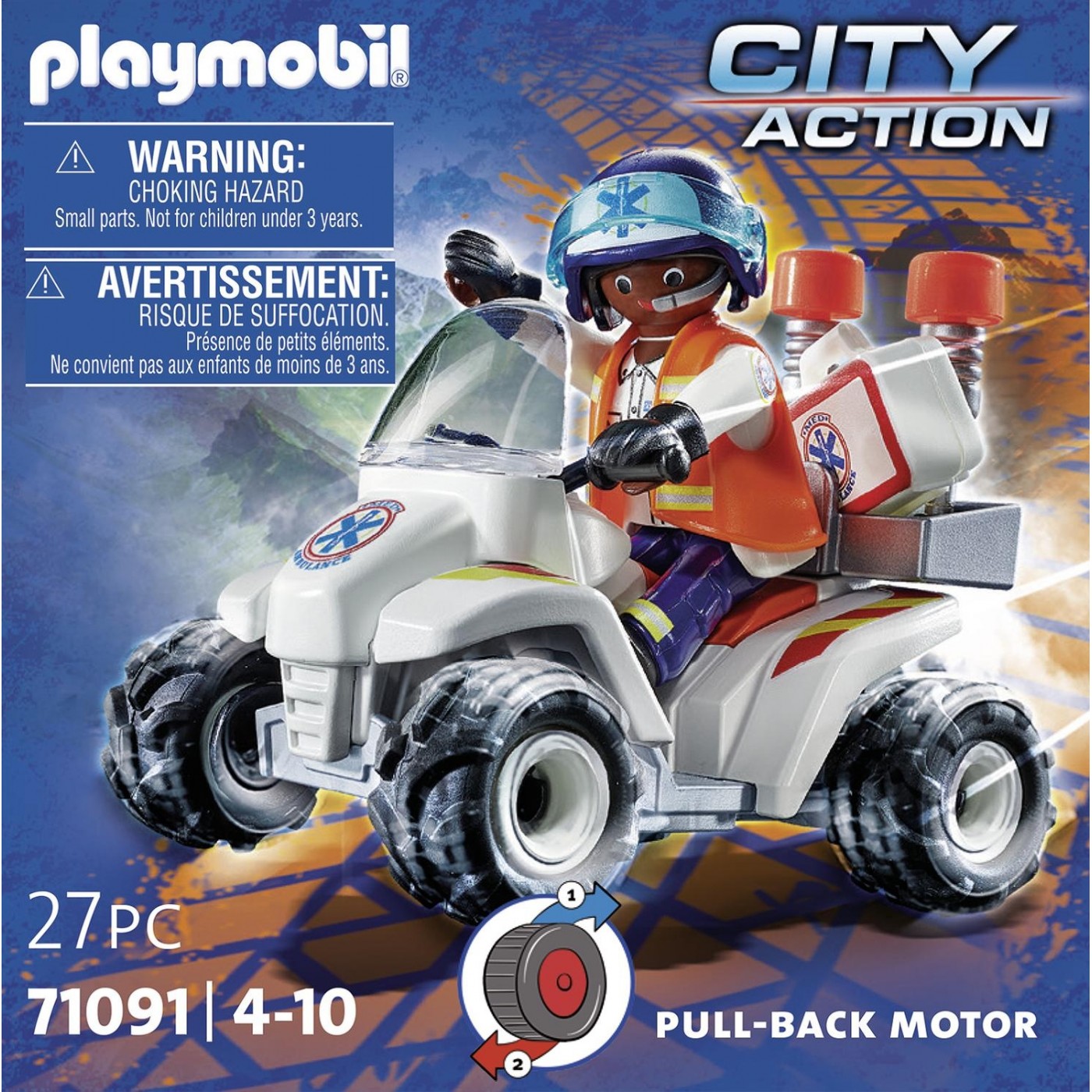 Playmobil City Action-Διασώστρια με γουρούνα 4×4