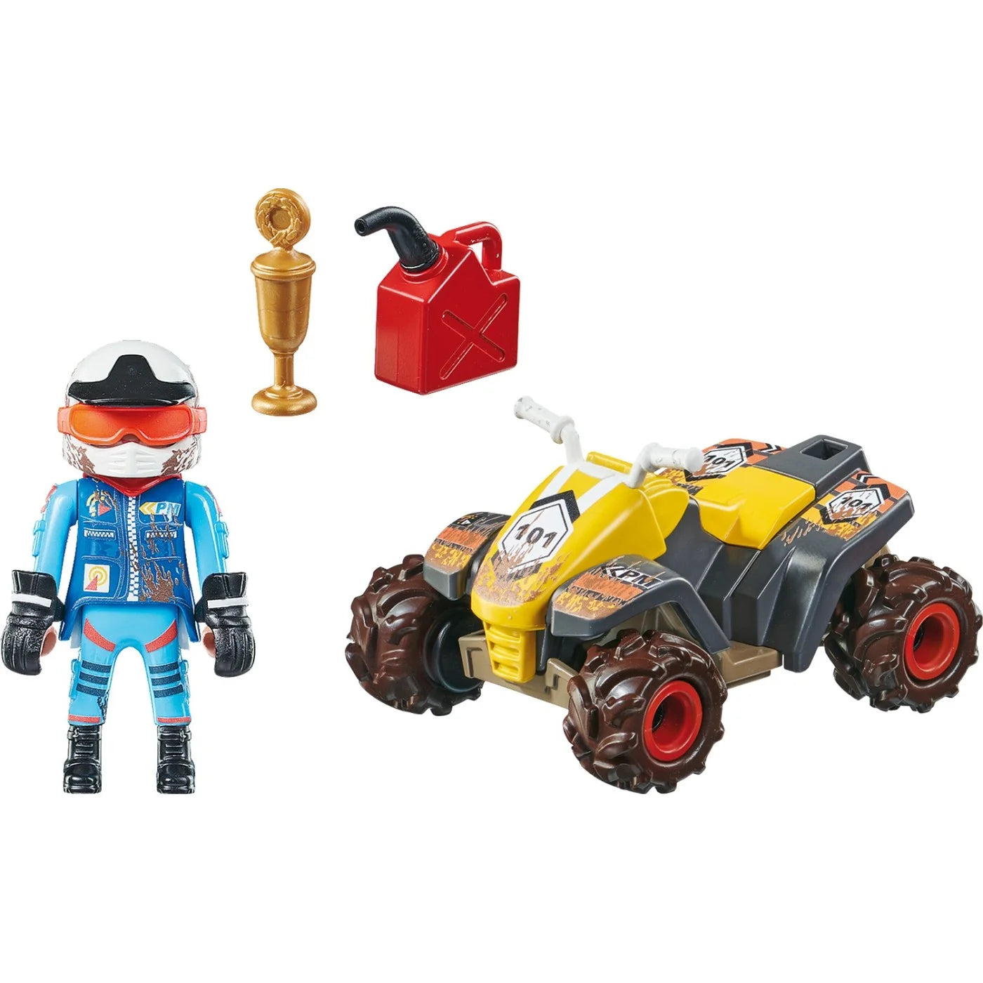 Playmobil City Action Οδηγός Αγώνων Με Γουρούνα 4X4 71039