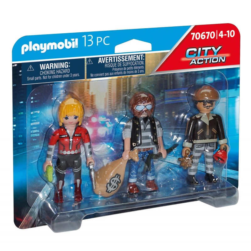 Playmobil City Action Ομάδα Ληστών 70670