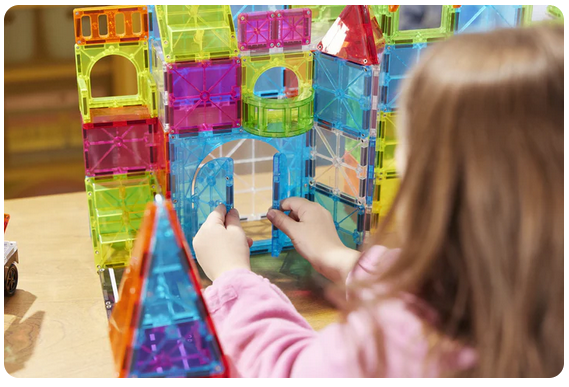 MAGNA-TILES City Center 110 Τεμάχια – Μαγνητικά Πλακίδια STEM για Πόλη 251110CC