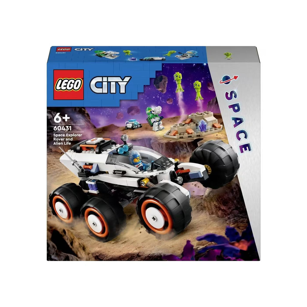 LEGO city διαστημικό ερευνητικό ρόβερ και εξωγήινη ζωή 60431