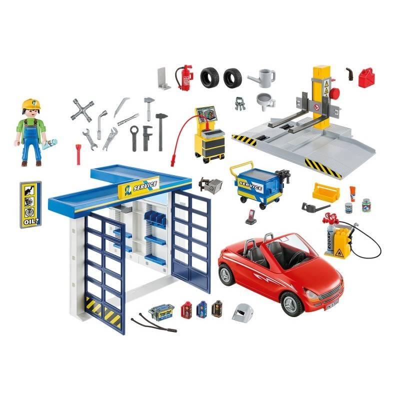 Playmobil City Life Car Repair Garage Συνεργείο Αυτοκινήτων 70202
