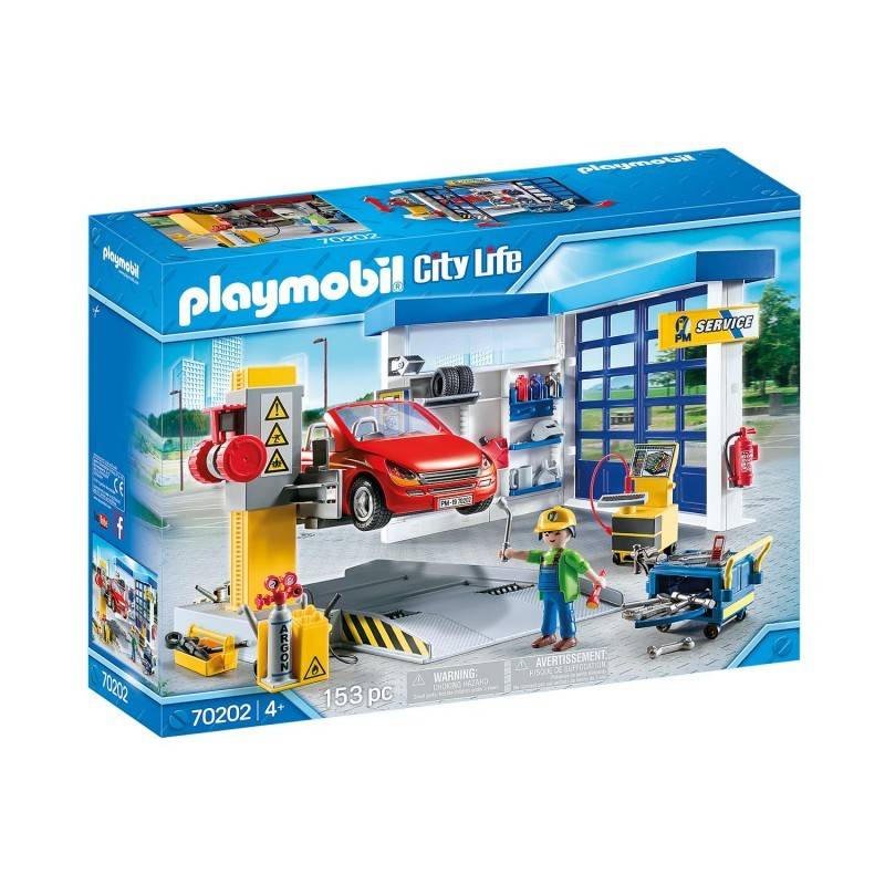 Playmobil City Life Car Repair Garage Συνεργείο Αυτοκινήτων 70202