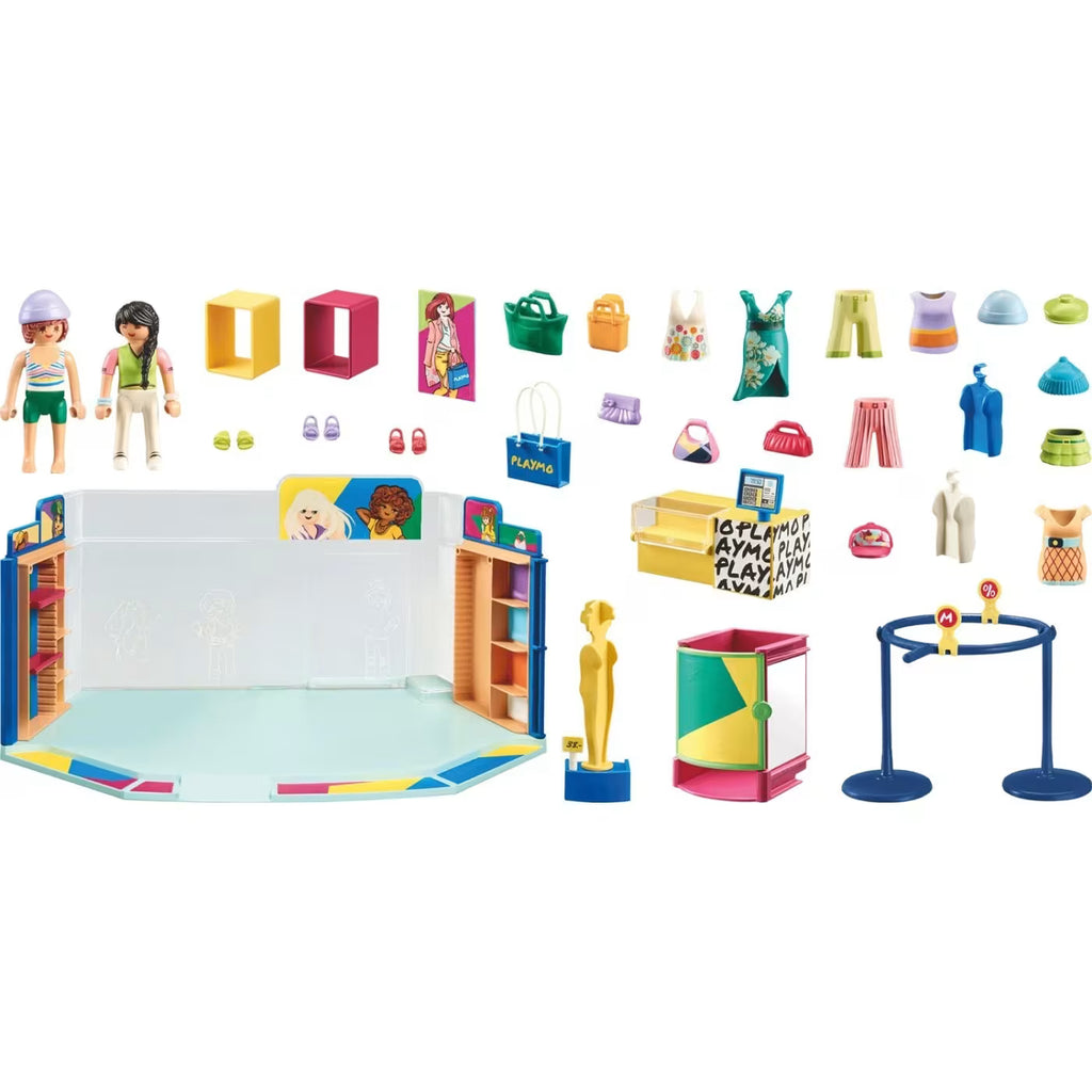 Playmobil city life εμπορικό κέντρο the mall of playmobil 71534