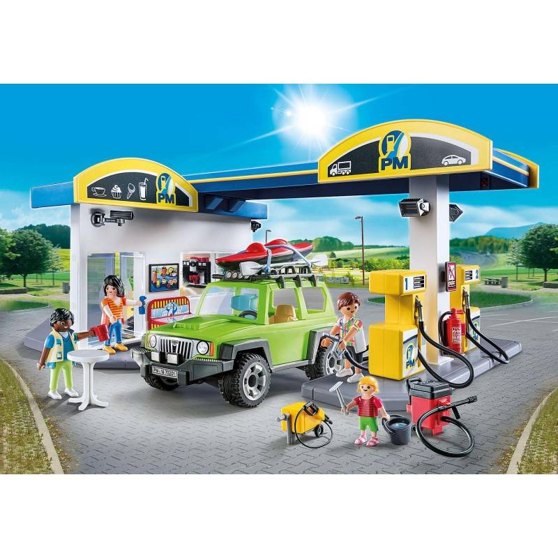 Playmobil City Life Gas Station Πρατήριο Καυσίμων 70201