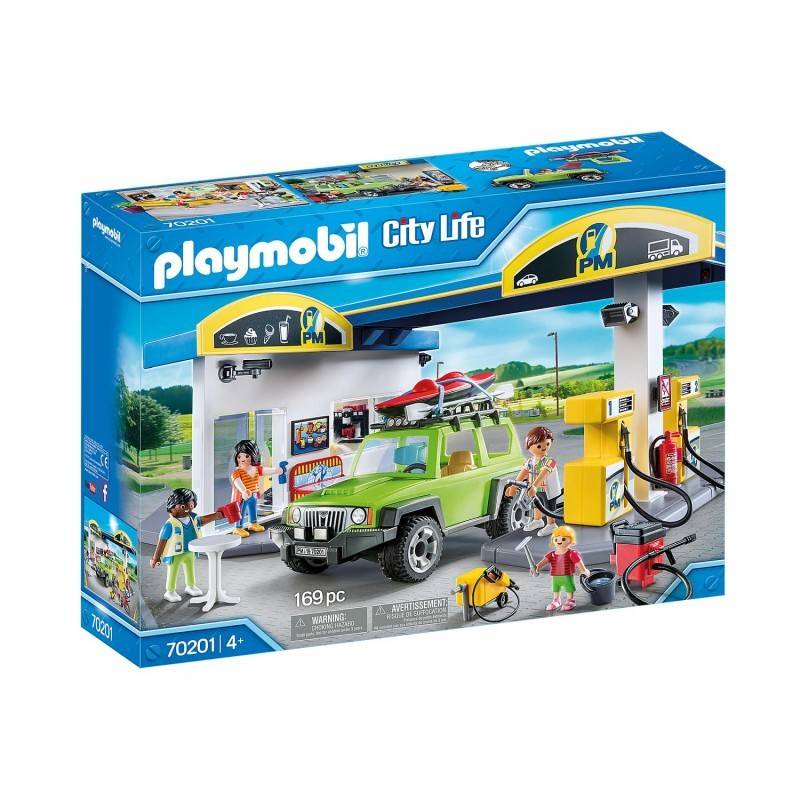 Playmobil City Life Gas Station Πρατήριο Καυσίμων 70201