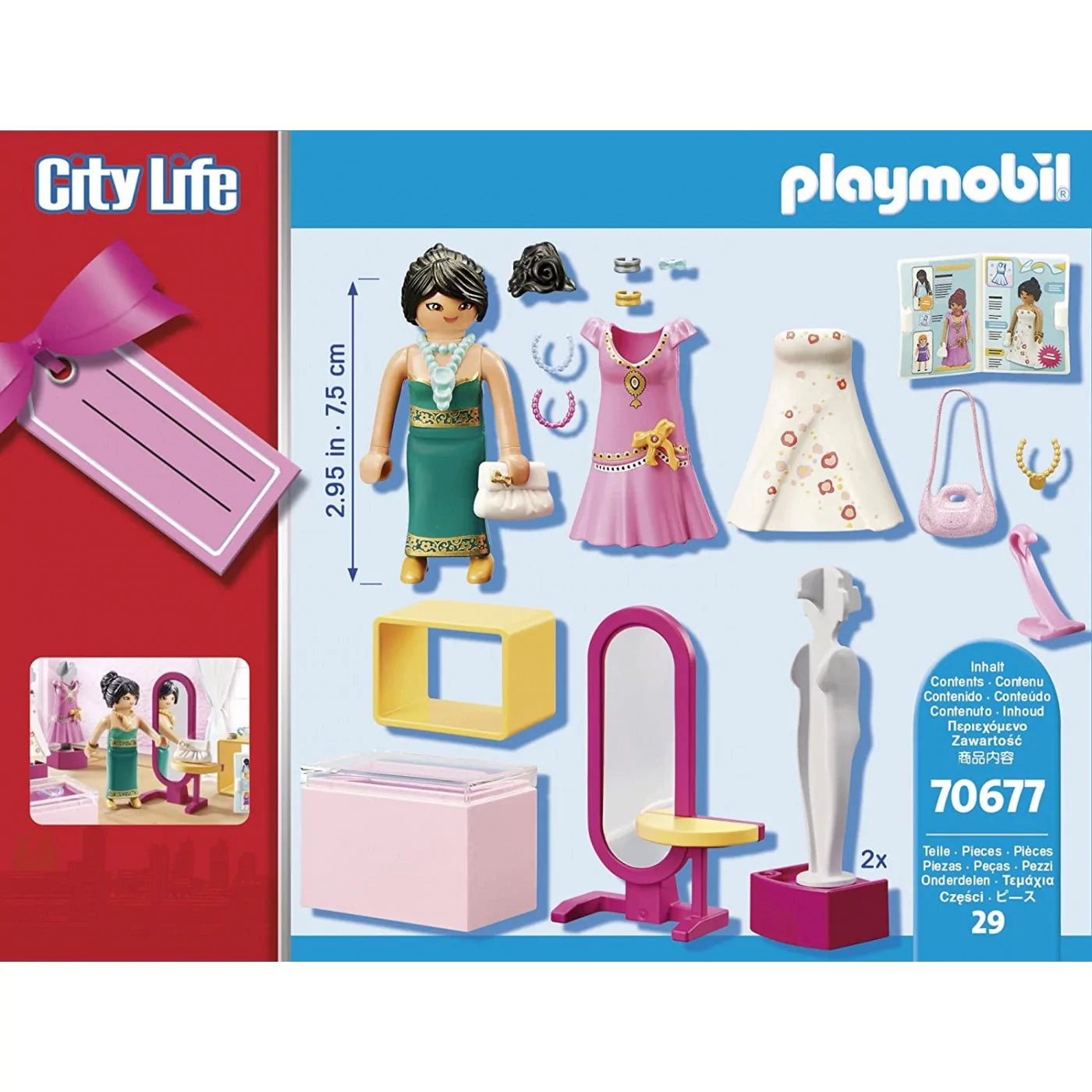 Playmobil City Life Gift Set Fashion Boutique