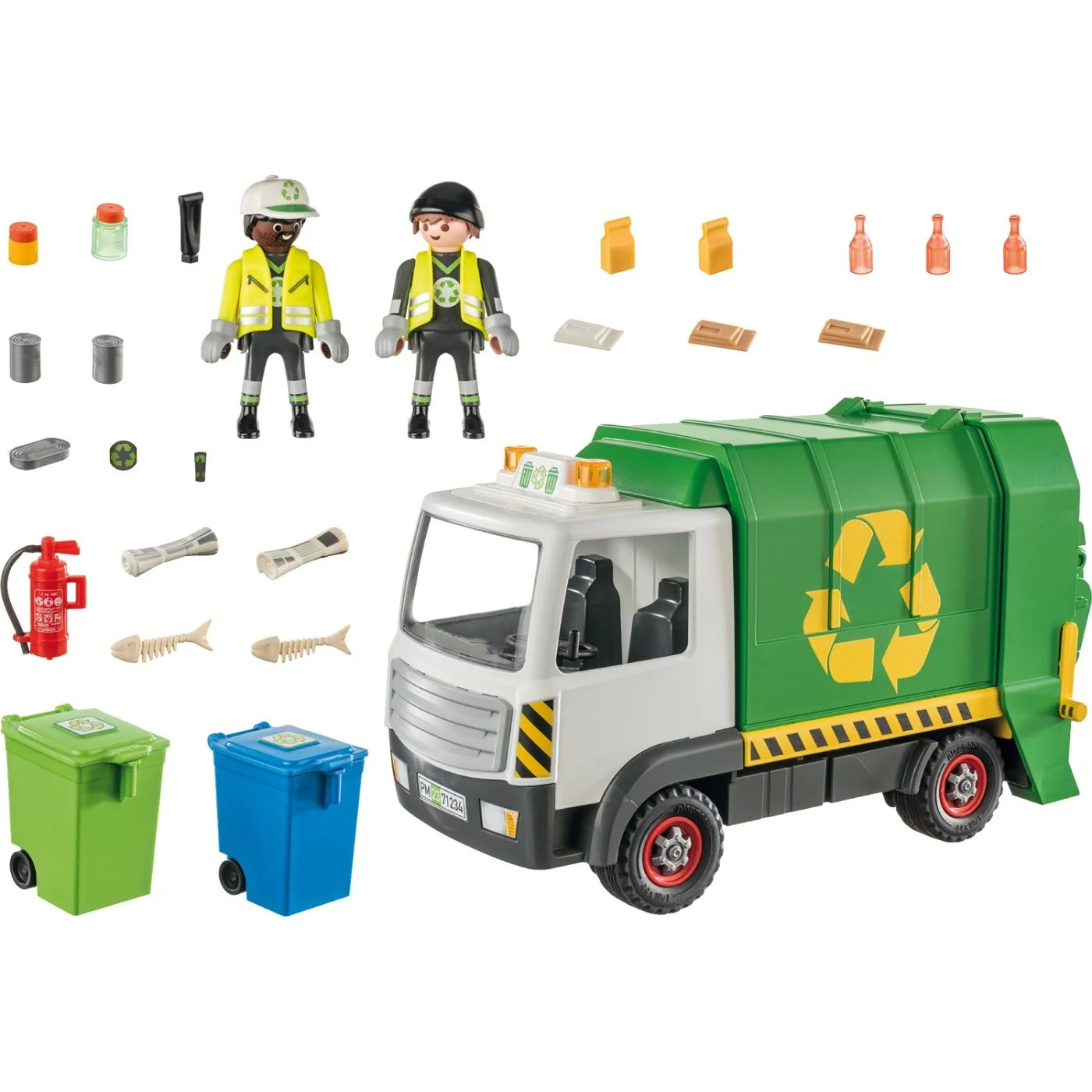 Playmobil City Life Όχημα Συλλογής Ανακυκλούμενων Απορριμάτων 71234