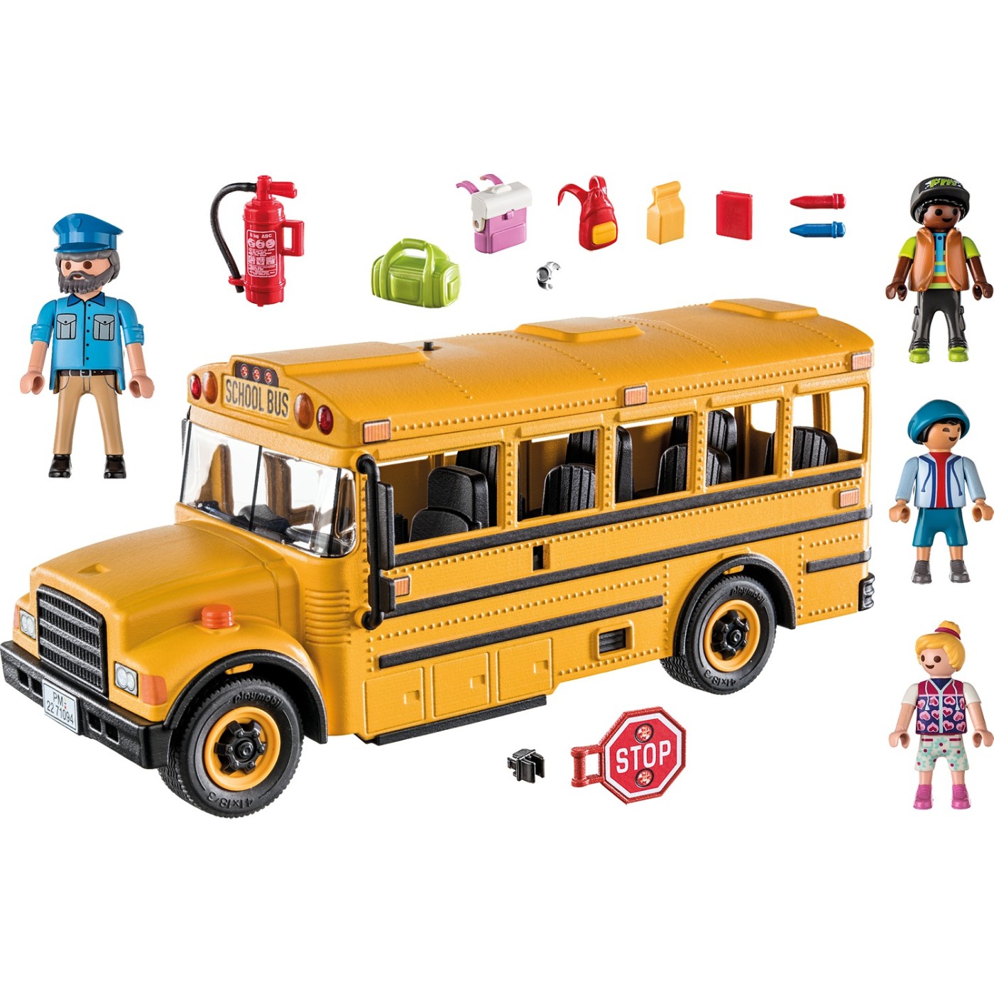 Playmobil City Life Σχολικό Λεωφορείο Με Μαθητές