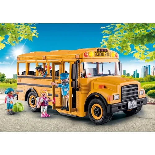Playmobil City Life Σχολικό Λεωφορείο Με Μαθητές