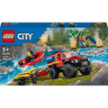 LEGO City 4X4 Fire Truck With Rescue Boat (60412)
