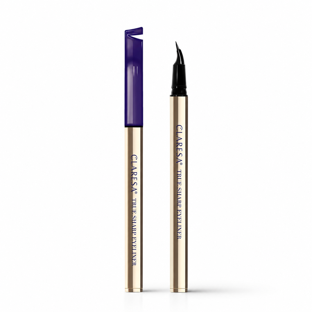 CLARESA | True Sharp Eyeliner 01 Black 0.5ml | Ultra Precise Long-Lasting Liquid Liner | CL35122