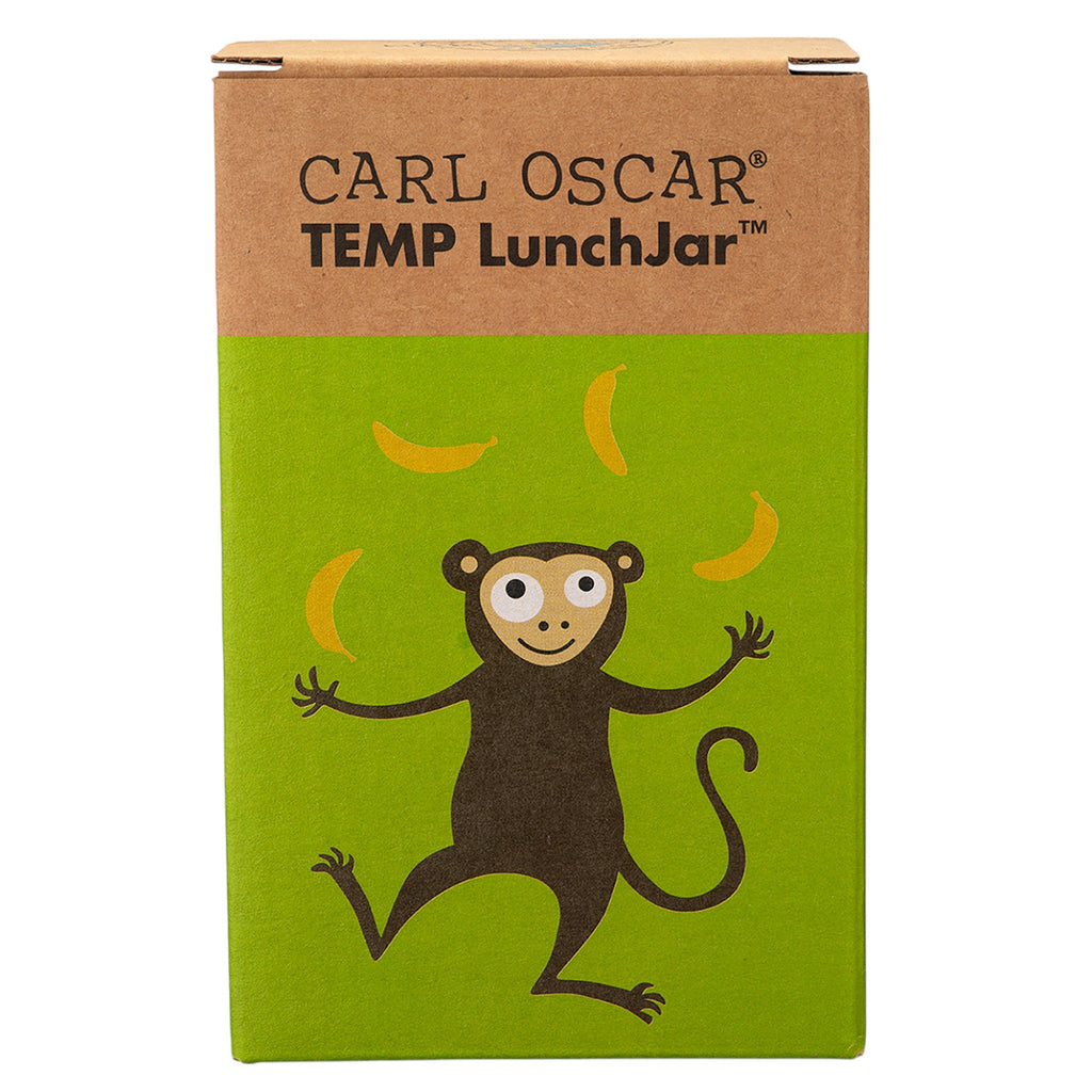 CARL OSCAR. Ανοξείδωτο θερμός φαγητοδοχείο 300ml TEMP LunchJar Μαϊμού - Λάιμ