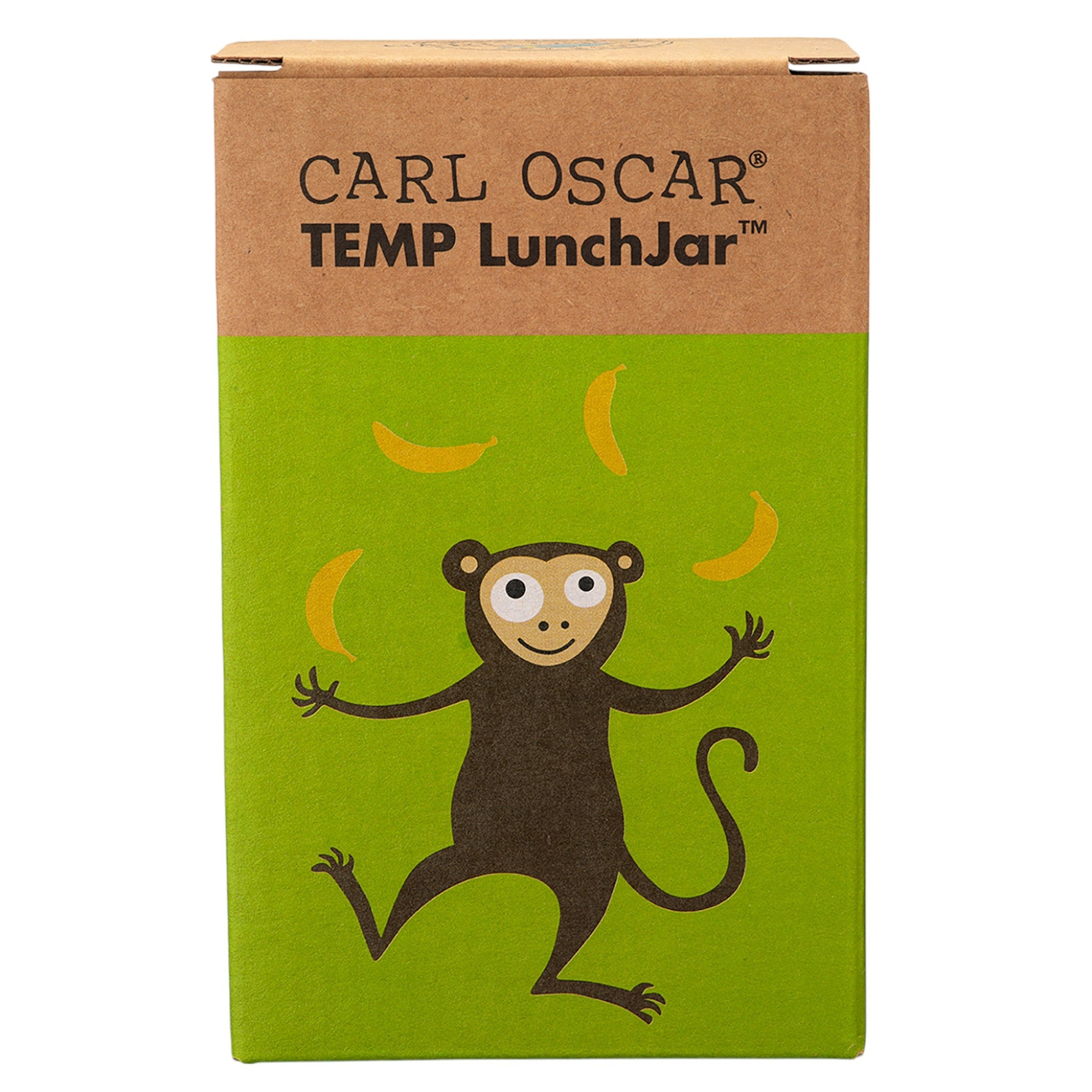 CARL OSCAR. Ανοξείδωτο θερμός φαγητοδοχείο 300ml TEMP LunchJar Μαϊμού - Λάιμ