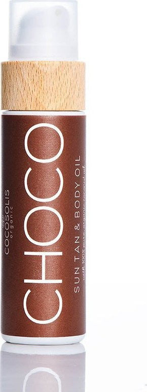 Cocosolis Choco Sun Tan Body Oil 110ml cocosolis organic