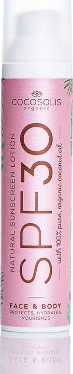 Cocosolis Natural Sunscreen Lotion SPF30 100ml cocosolis organic
