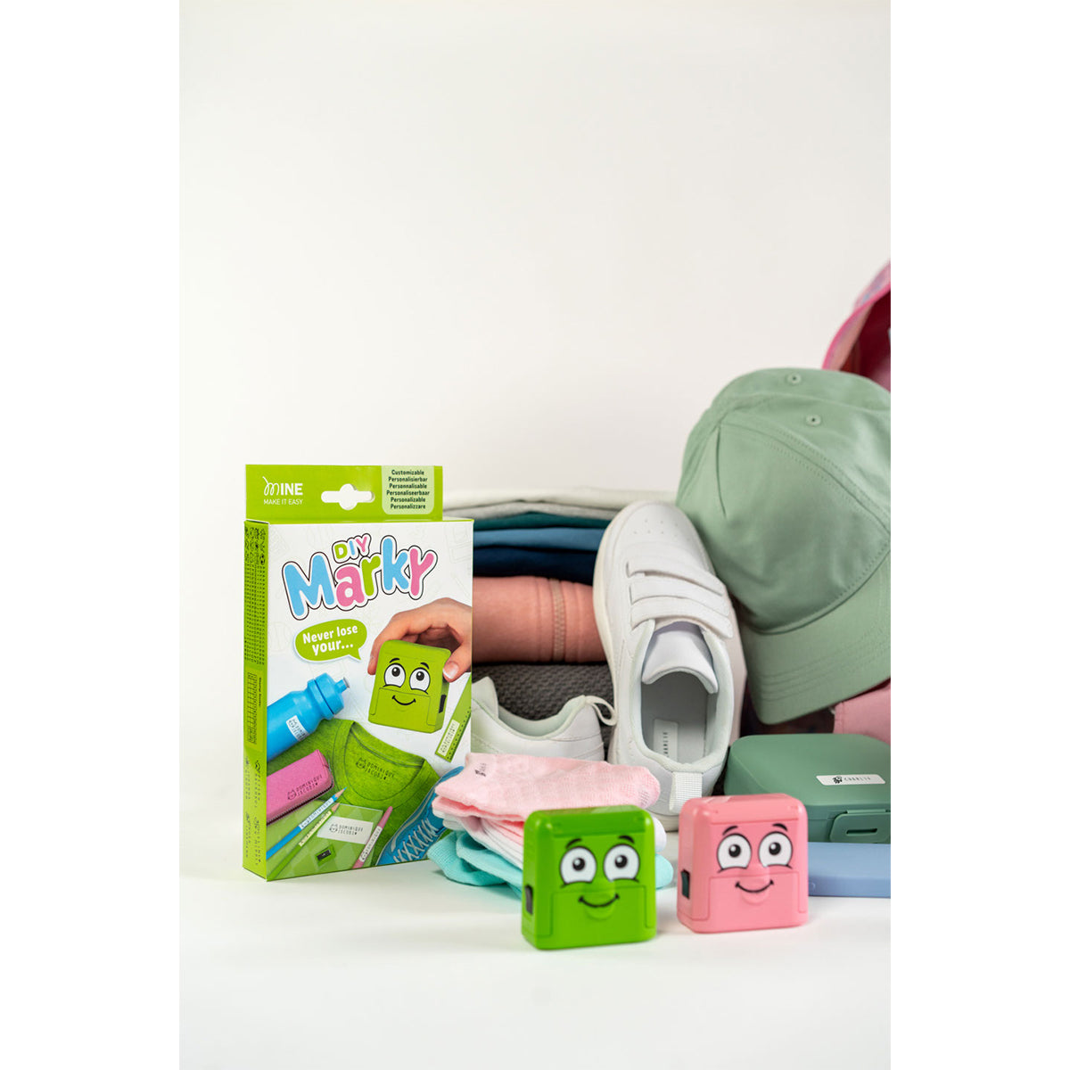 COLOP Arts &amp; Crafts Σφραγίδα Υφασμάτων &amp; τάπερ DIY Marky - Green COL-168349