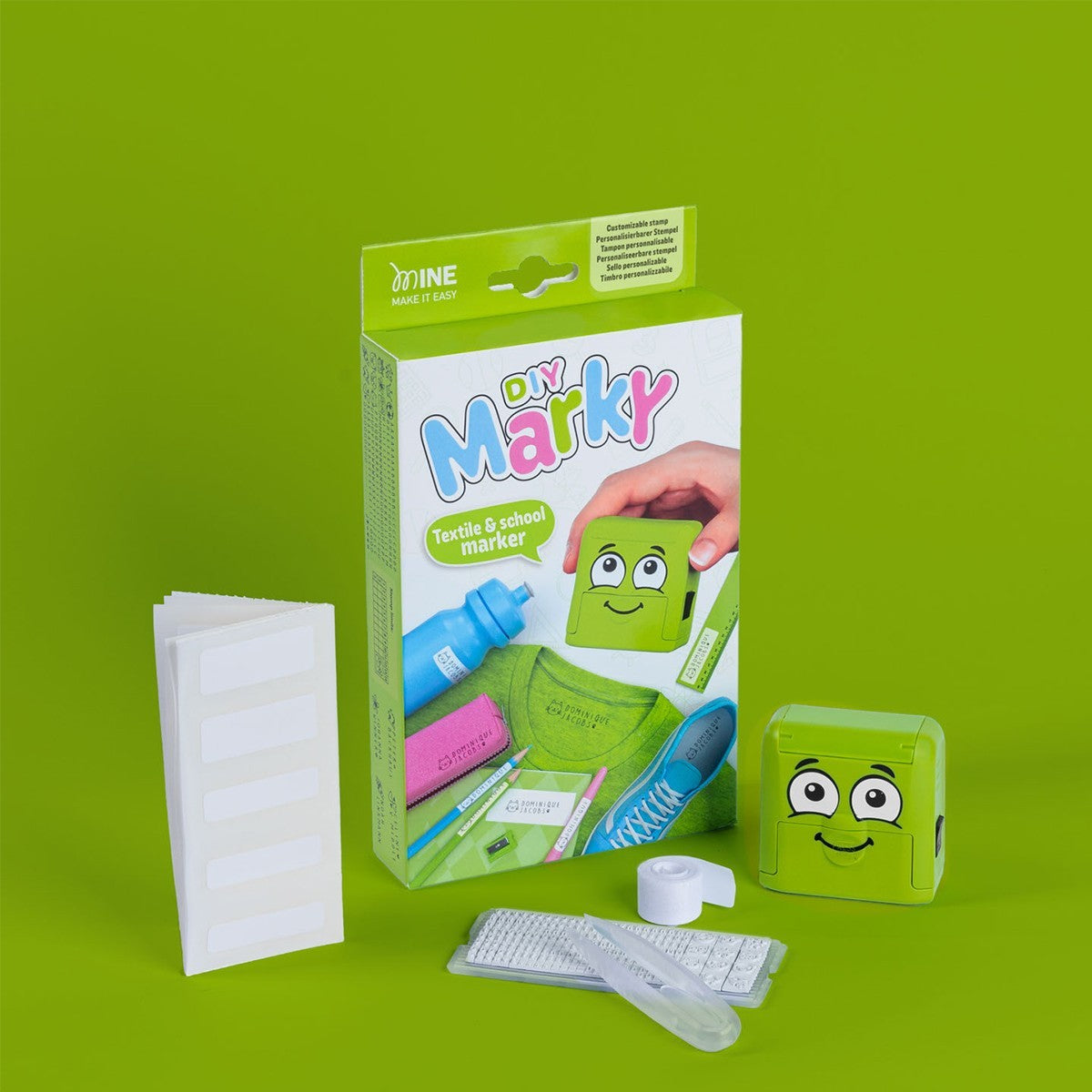 COLOP Arts &amp; Crafts Σφραγίδα Υφασμάτων &amp; τάπερ DIY Marky - Green COL-168349