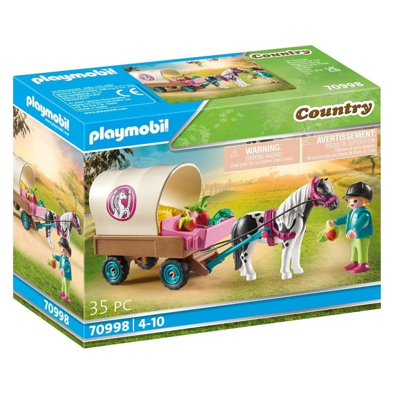 Playmobil Άμαξα με πόνυ (70998)