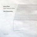Vox Clamantis - Arvo Pärt: And I Hear a Voice (CD)