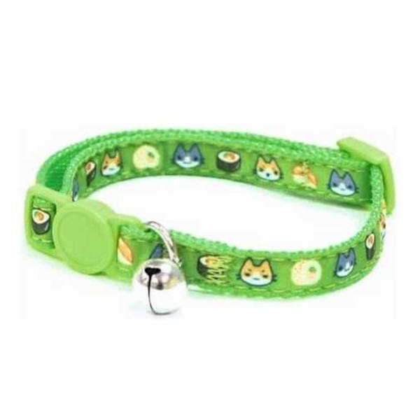 Croci CatMania - Περιλαίμιο Γάτας Πράσινο 10mm x 20-30cm
